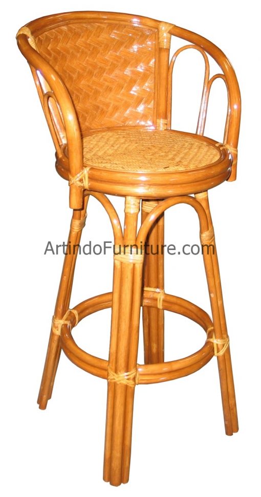 Damascus Bar Stool